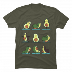 avocado yoga shirt